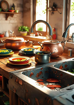 fondo para word de cocina